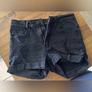 KanCan black shorts, size 25, shorties